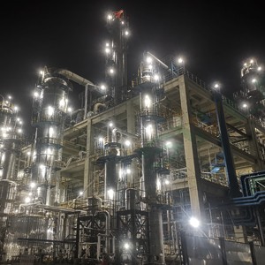 沧州旭阳化工厂区夜景亮化 + 工业照明一体化项目